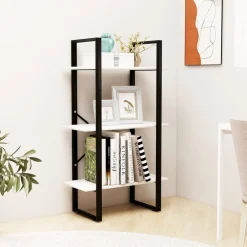 vidaXL Estante de almacenamiento madera maciza pino 60x30x105cm Blanco Hot