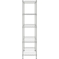 vidaXL Almacenamiento Industrial-Estante de almacenamiento 5 niveles 90x35x180 cm 250 kg