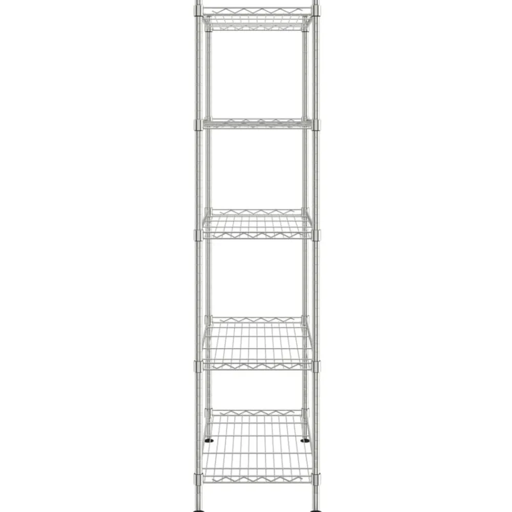 vidaXL Almacenamiento Industrial-Estante de almacenamiento 5 niveles 90x35x180 cm 250 kg