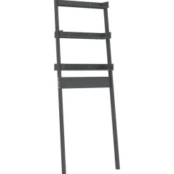 vidaXL Estante de baño madera maciza de pino 63,5x32x179 cm Gris New