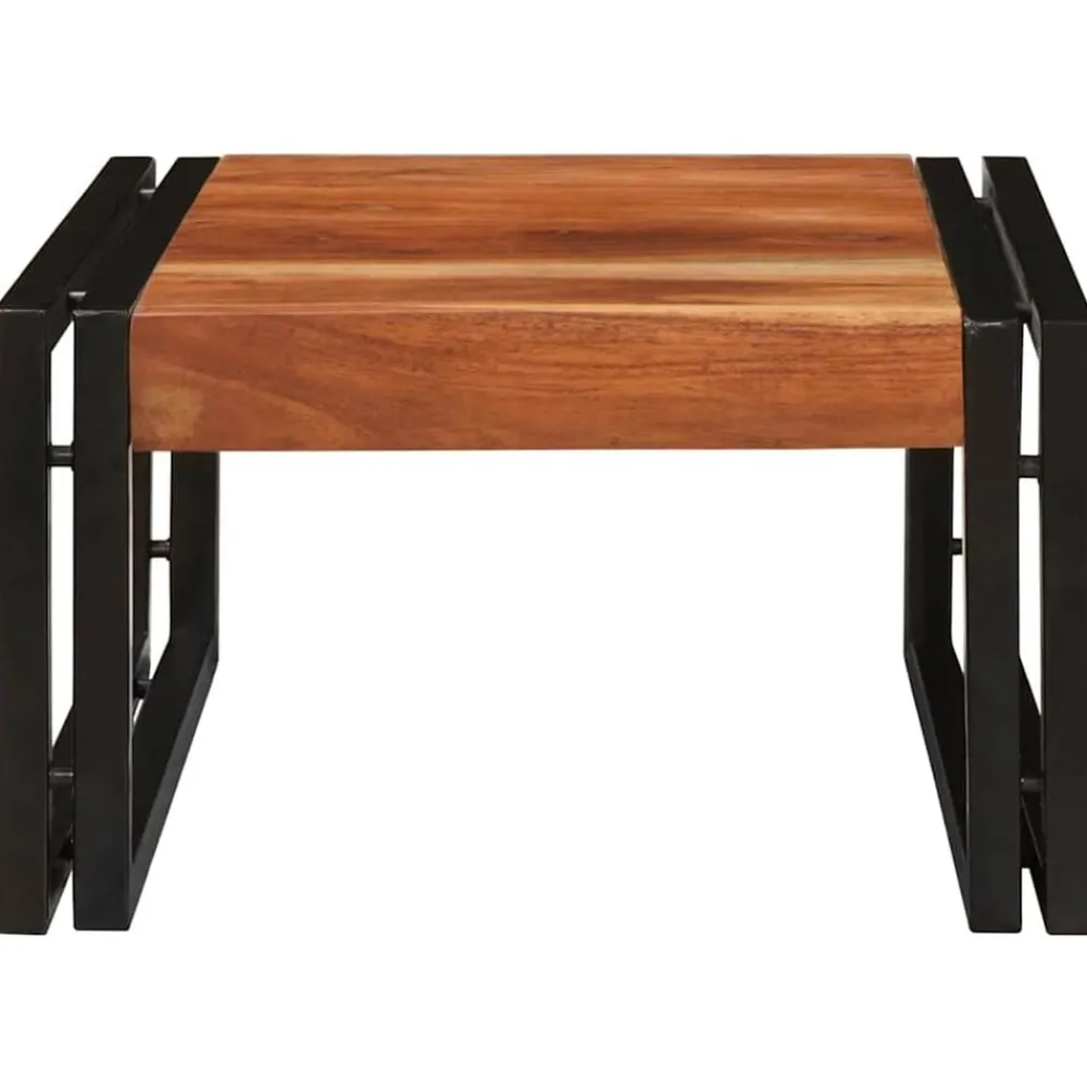 vidaXL Armarios Y Almacenamiento-Estante de baño Marrón 40 x 50 x 23 cm Madera de Acacia Sólida