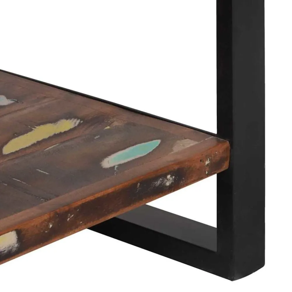 vidaXL Cocina Y Comedor-Estante de cocina y negro 80 x 40 x 160 cm