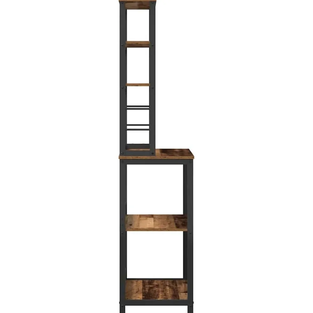 vidaXL Estante de cocina 60 x 40 x 168 cm Madera vieja New