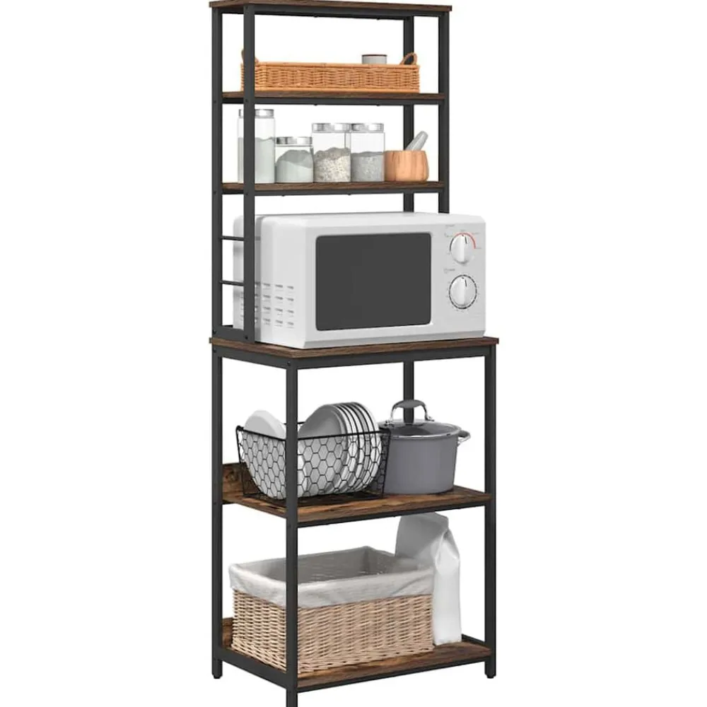vidaXL Estanterías-Estante de cocina 60 x 40 x 168 cm