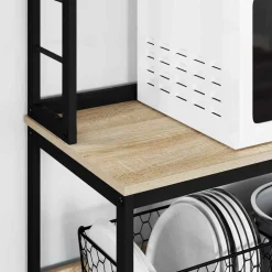 vidaXL Estanterías-Estante de cocina 60 x 40 x 168 cm