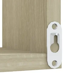 vidaXL Estante de esquina pared contrachapado 40x40x50 cm Roble Sonoma Discount