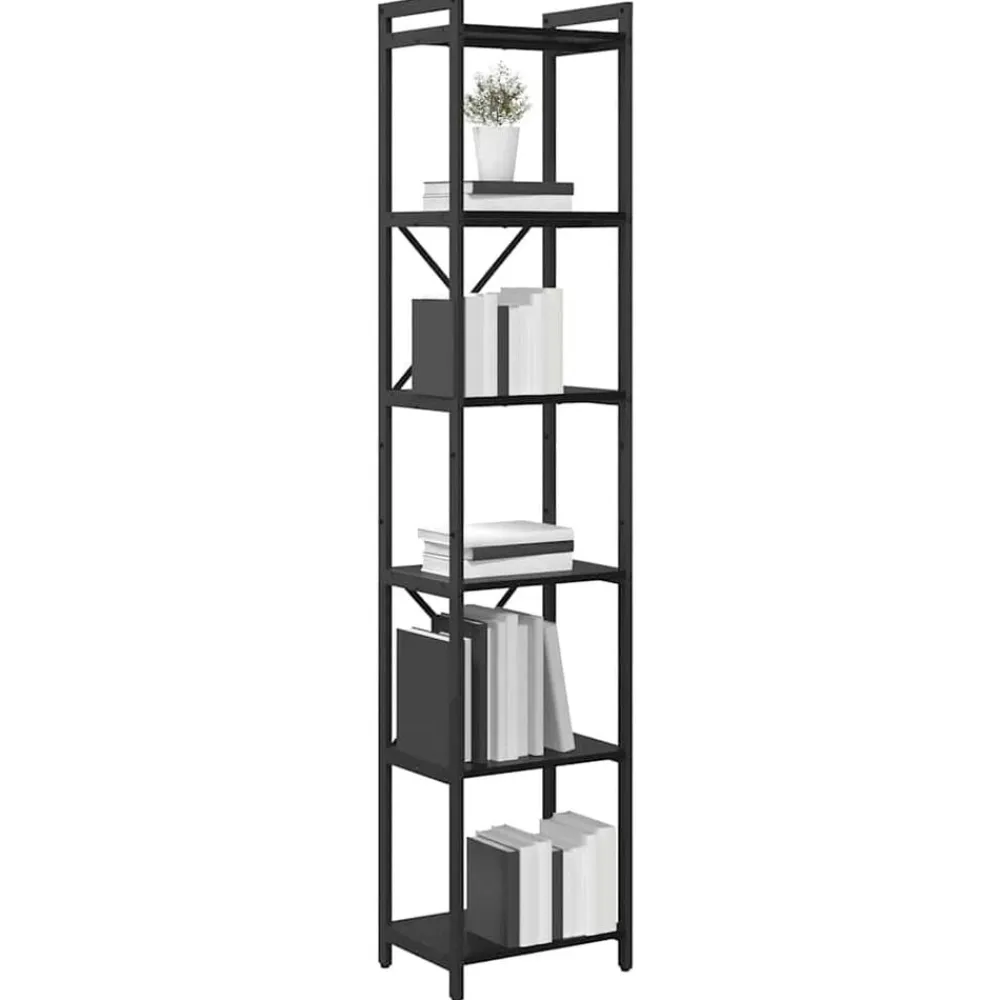 vidaXL Estanterías-Estante de libros 40 x 30 x 189,5 cm