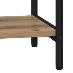 vidaXL Estante de libros Roble artesanal 80 x 30 x 183 cm Roble artisan Clearance