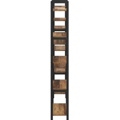 vidaXL Estanterías-Estante de libros 156 x 25 x 167 cm