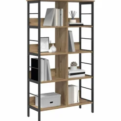 vidaXL Estanterías-Estante de libros Roble artesanal 82 x 32 x 144,5 cm