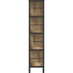 vidaXL Estanterías-Estante de libros Roble artesanal 82 x 32 x 144,5 cm