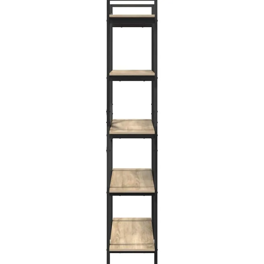 vidaXL Estante de libros 100 x 33,5 x 178 cm Roble Sonoma Best