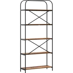 vidaXL Estante de libros Madera vieja 80 x 30 x 183 cm Madera envejecida Best