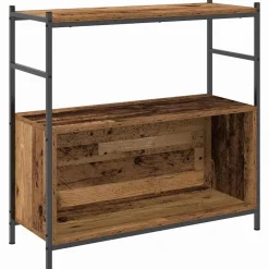 vidaXL Estanterías-Estante de libros 80 x 30 x 78.5 cm