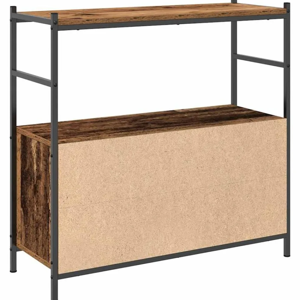 vidaXL Estanterías-Estante de libros 80 x 30 x 78.5 cm