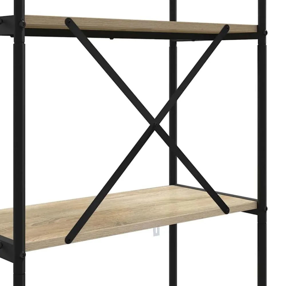 vidaXL Estanterías-Estante de libros 80 x 30 x 183 cm