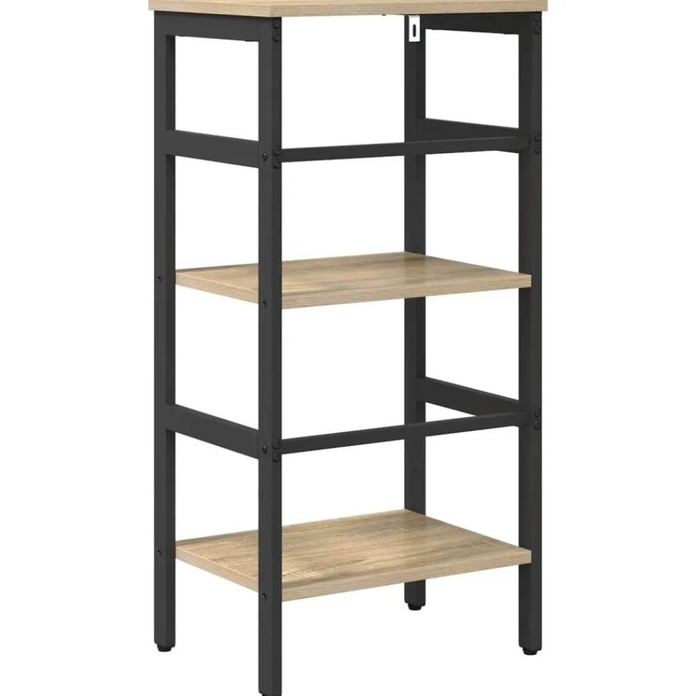 vidaXL Estanterías-Estante de libros 40 x 29,5 x 81 cm