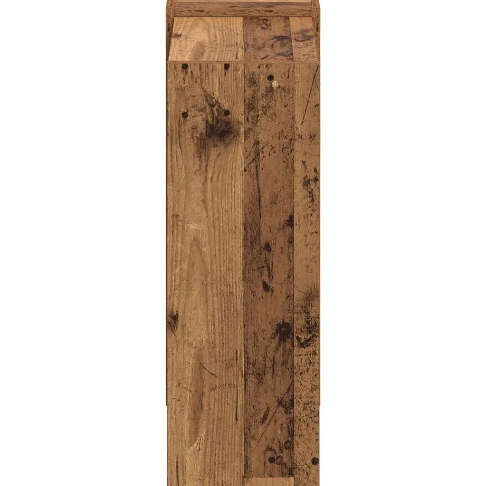 vidaXL Estante de libros Madera vieja 52 x 25 x 71,5 cm Madera envejecida