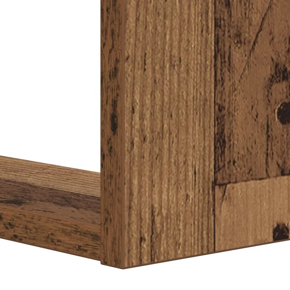 vidaXL Estante de libros Madera vieja 52 x 25 x 71,5 cm Madera envejecida