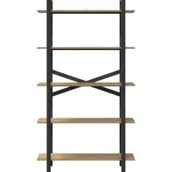 vidaXL Estante de libros Roble artesanal 100 x 33,5 x 178 cm Roble artisan Hot