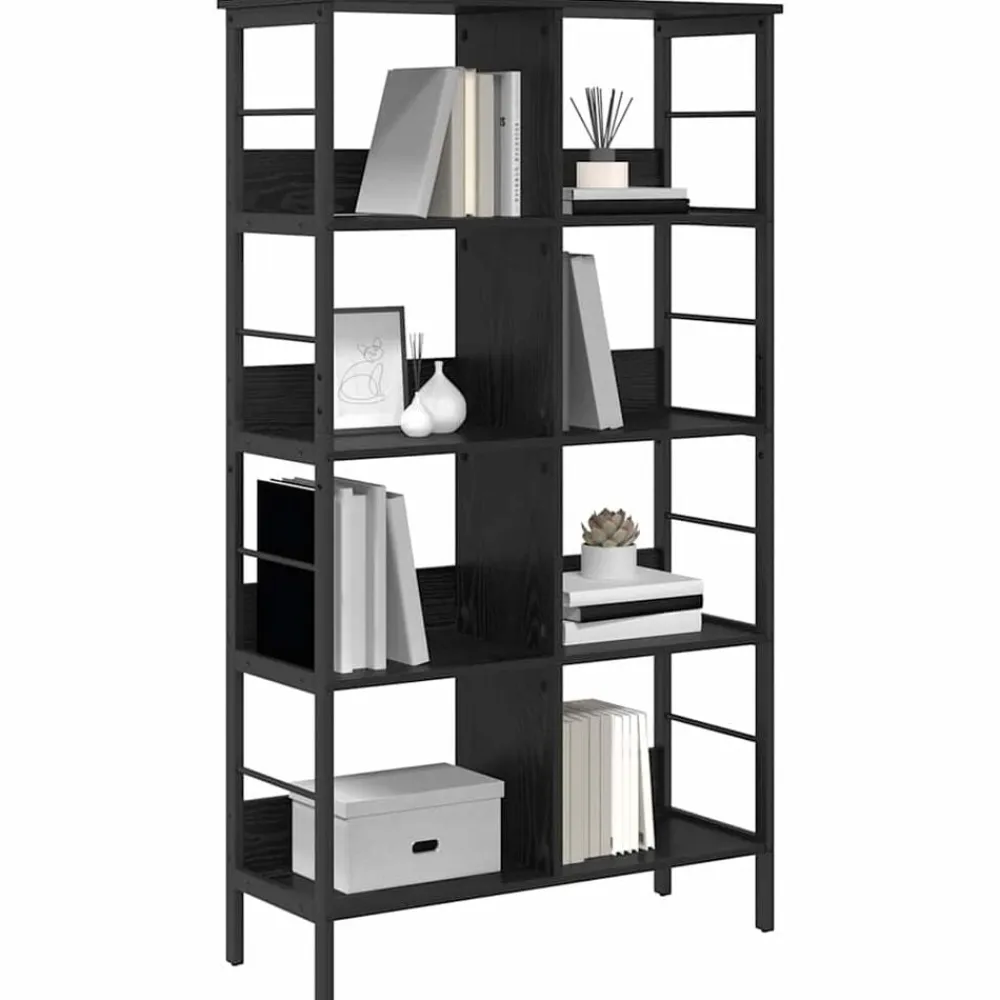 vidaXL Estanterías-Estante de libros 82 x 32 x 144,5 cm