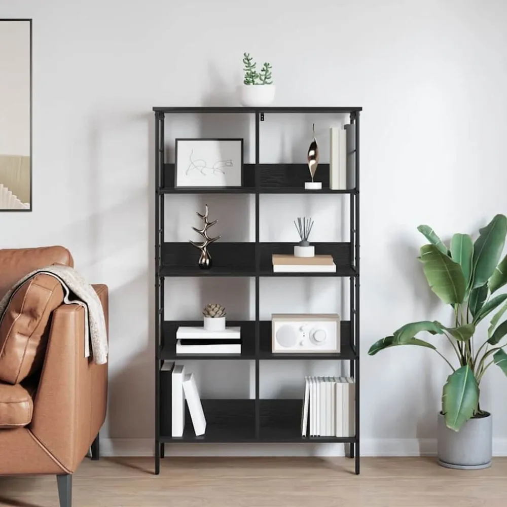 vidaXL Estanterías-Estante de libros 82 x 32 x 144,5 cm