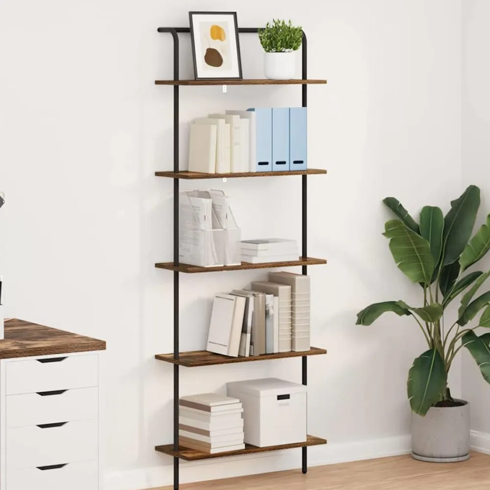 vidaXL Estanterías-Estante de libros 60 x 24 x 168 cm