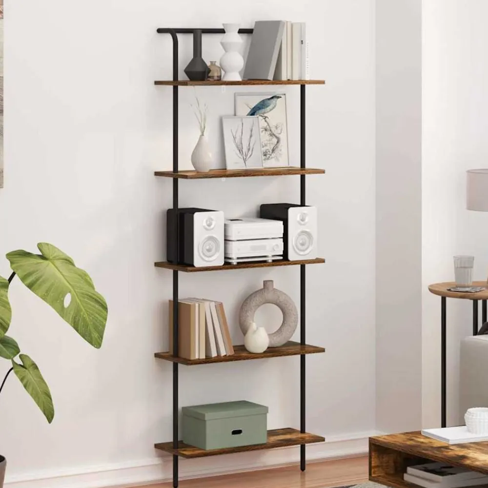 vidaXL Estanterías-Estante de libros 60 x 24 x 168 cm