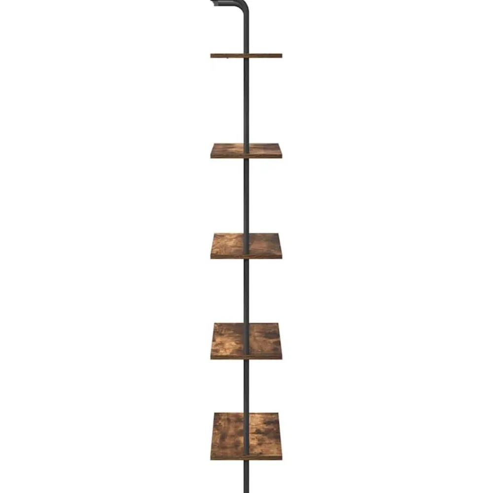 vidaXL Estanterías-Estante de libros 60 x 24 x 168 cm