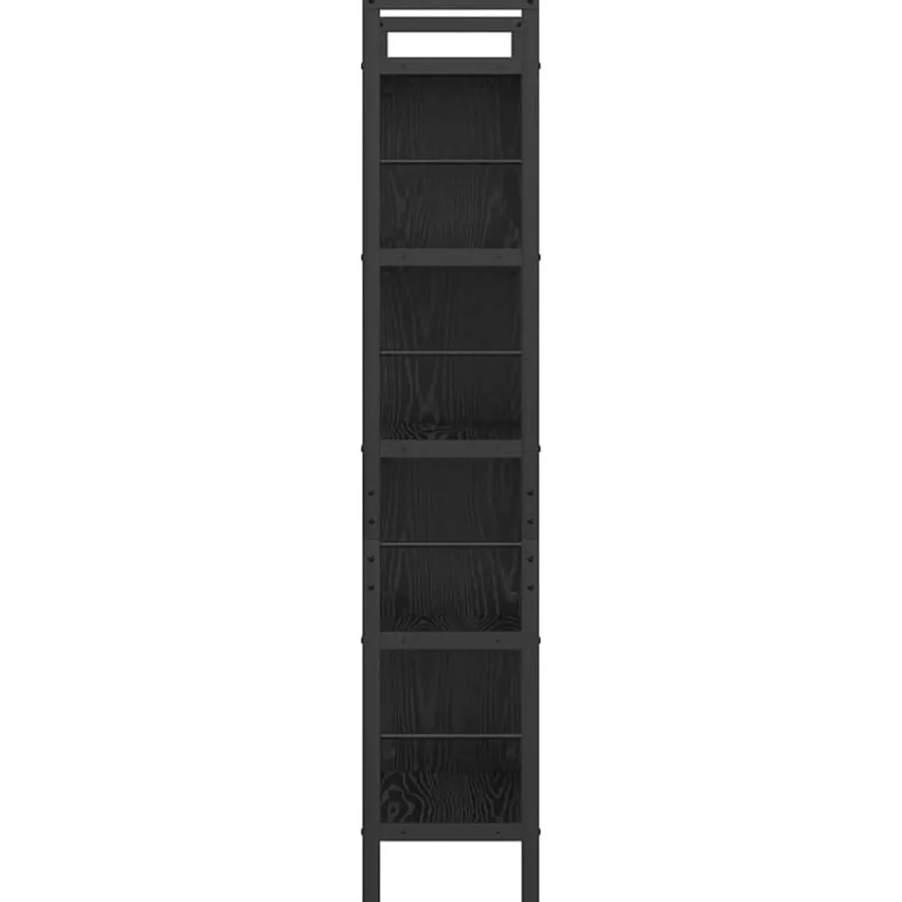vidaXL Estanterías-Estante de libros 75 x 30 x 156 cm