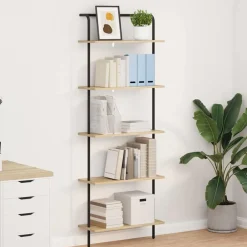 vidaXL Estanterías-Estante de libros 60 x 24 x 168 cm