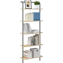 vidaXL Estanterías-Estante de libros 60 x 24 x 168 cm