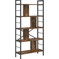vidaXL Estanterías-Estante de libros 75 x 30 x 156 cm