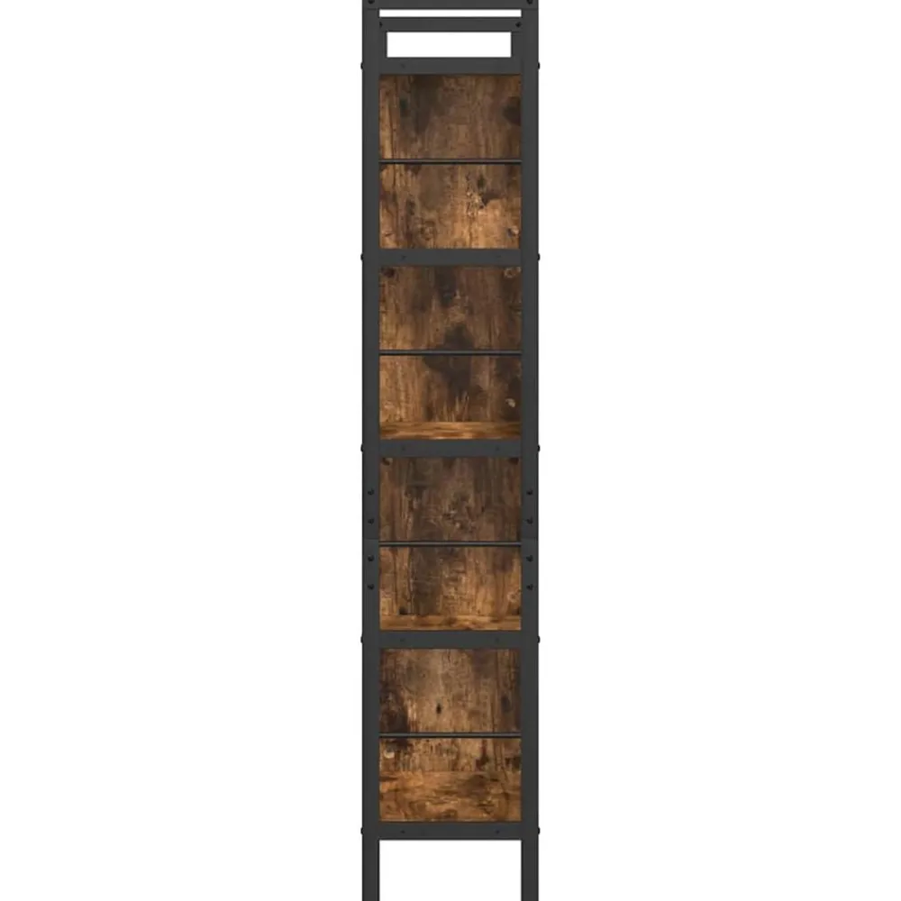 vidaXL Estanterías-Estante de libros 75 x 30 x 156 cm