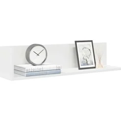 vidaXL Estanterías-Estante de pared 2 uds madera ingeniería 75x16,5x16,5 cm