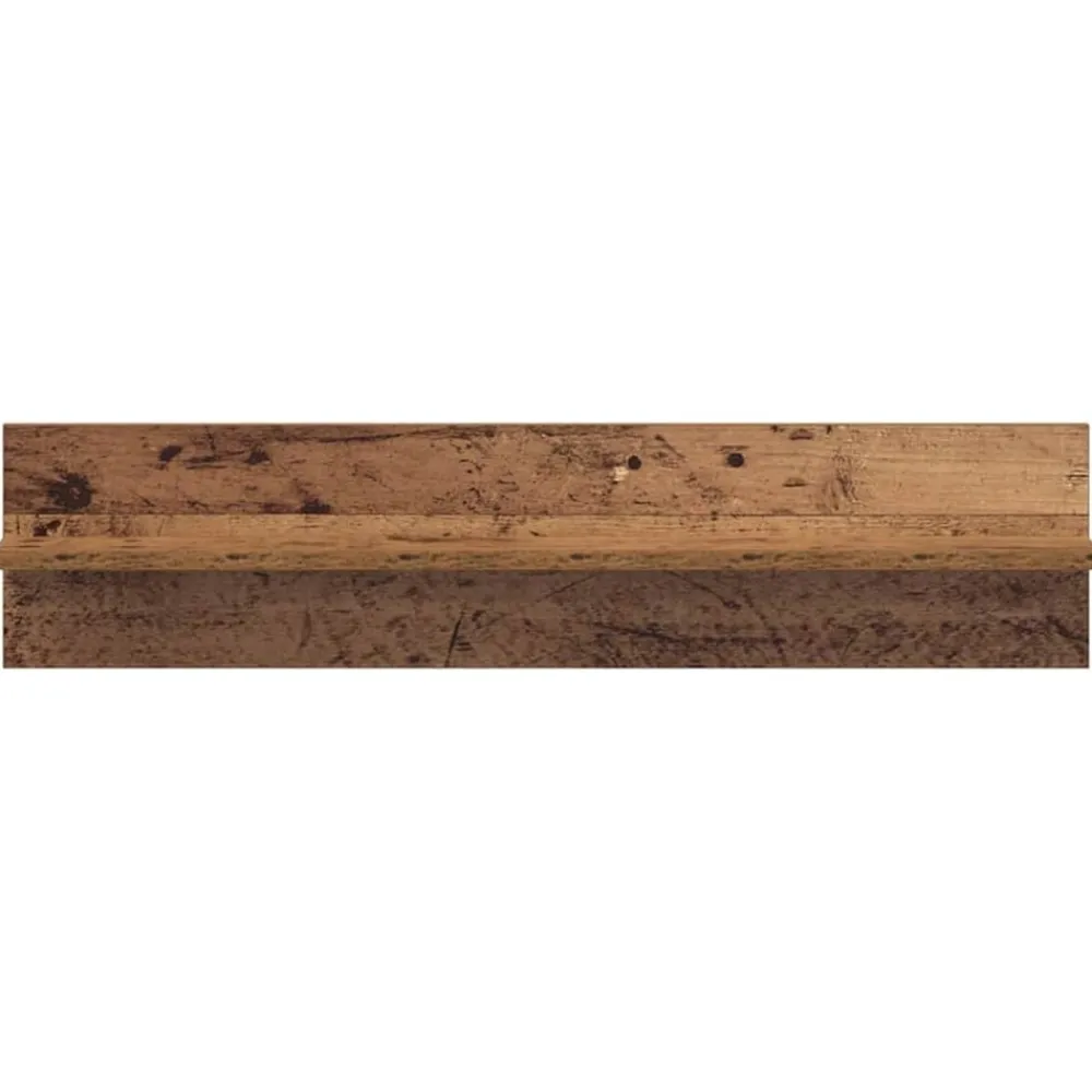 vidaXL Estanterías-Estante de pared 2 pcs 80 x 11,5 x 18 cm