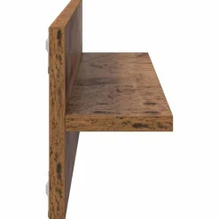 vidaXL Estanterías-Estante de pared 2 pcs 80 x 11,5 x 18 cm