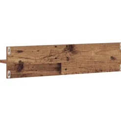 vidaXL Estanterías-Estante de pared 2 pcs 80 x 11,5 x 18 cm