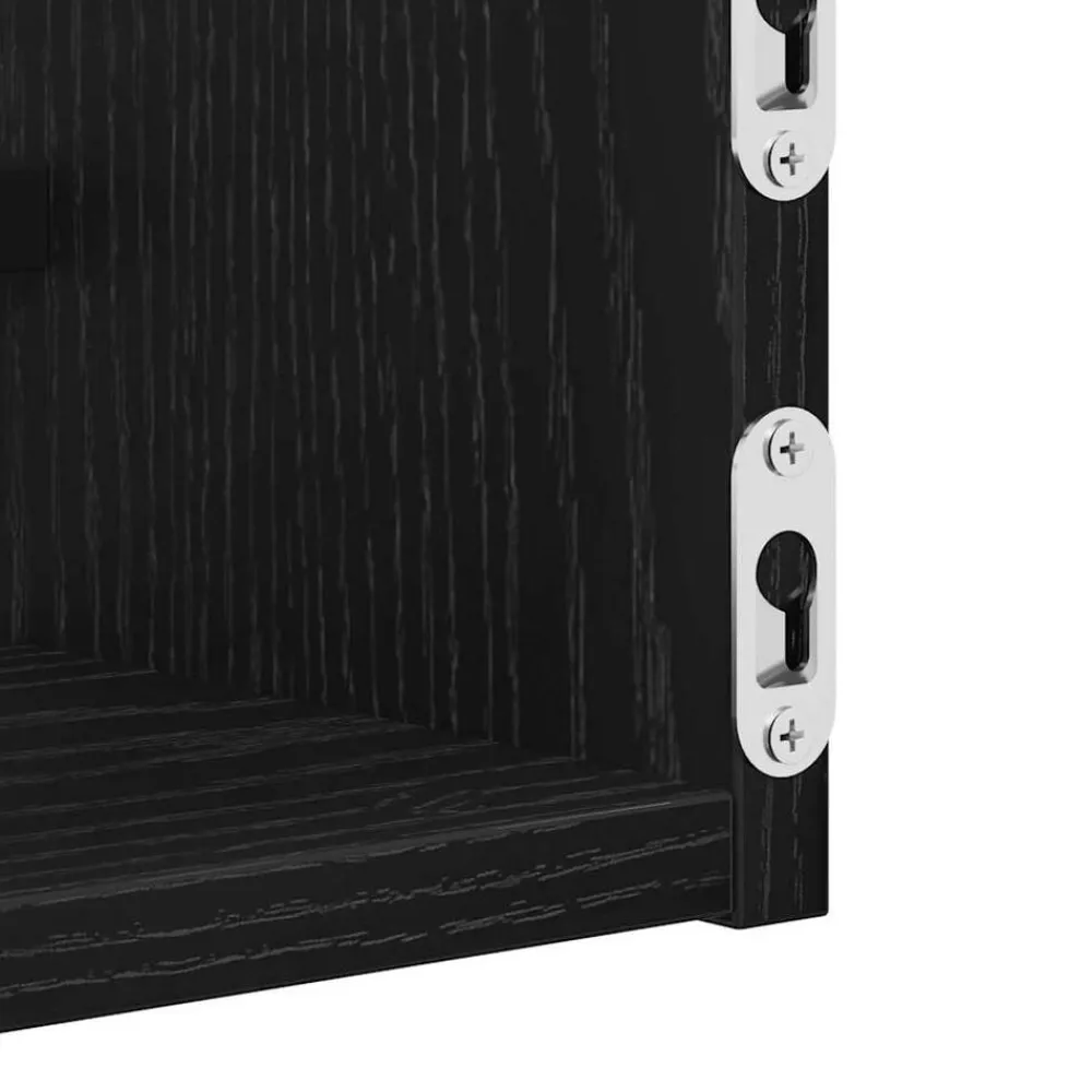 vidaXL Estanterías-Estante de pared 2 pcs 60 x 16 x 14 cm