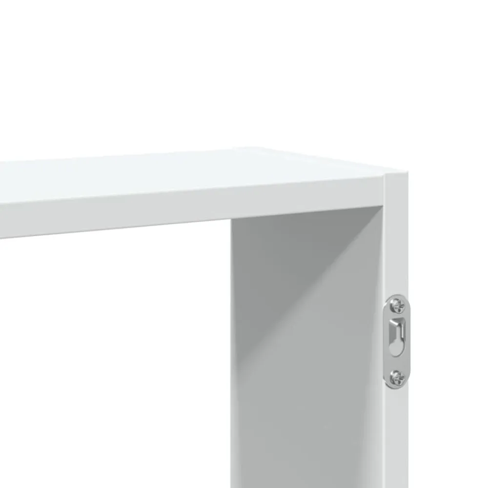 vidaXL Estante de pared 99x15x60 cm madera de ingeniería Blanco Online