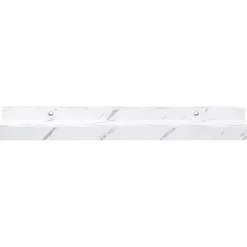 vidaXL Estante de pared con estante 2 pcs Mármol 40 x 9 x 3 cm Mármol Discount