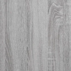 vidaXL Estante de pared con barra 20x25x30 cm Gris sonoma Hot
