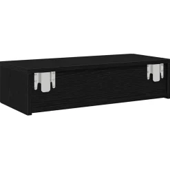 vidaXL Estanterías-Estante de pared con cajones de madera contrachapada