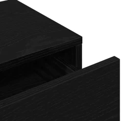 vidaXL Estanterías-Estante de pared con cajones de madera contrachapada