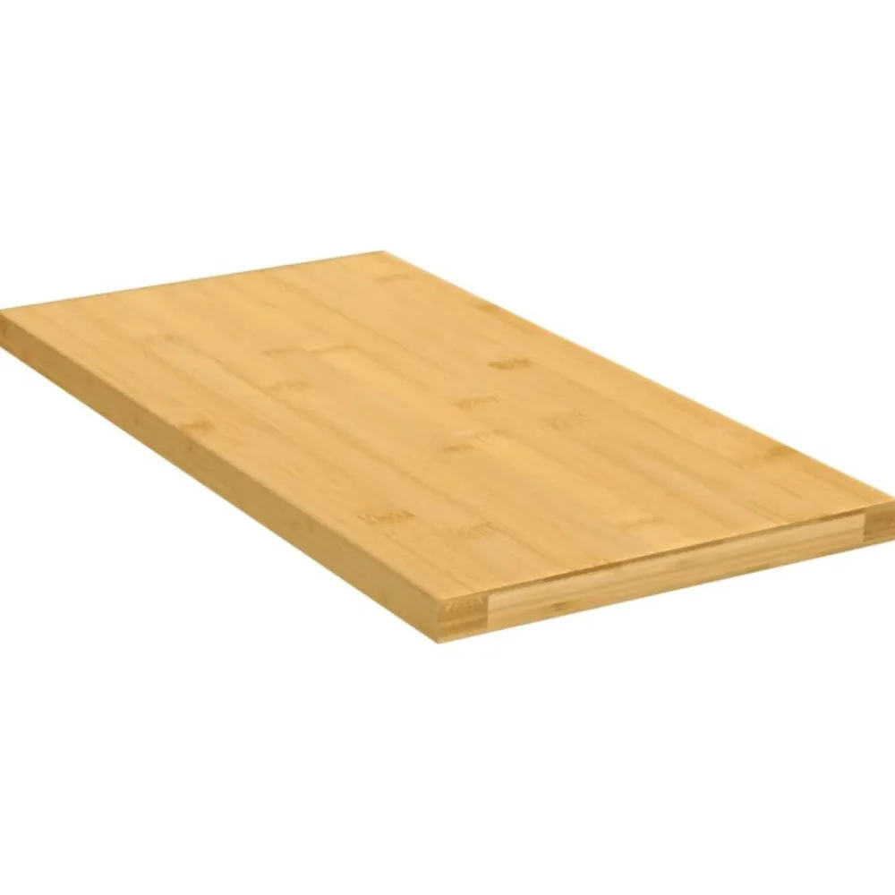 vidaXL Estante de pared de bambú 40x20x1,5 cm Clearance