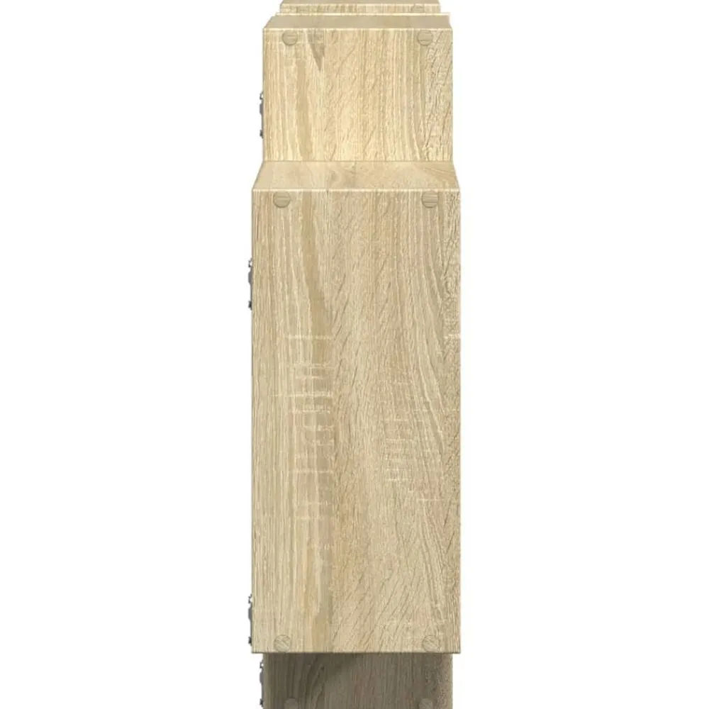 vidaXL Estanterías-Estante de pared madera ingeniería 159x18x65 cm