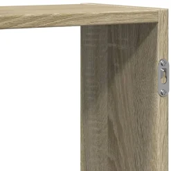 vidaXL Estanterías-Estante de pared madera ingeniería 159x18x65 cm
