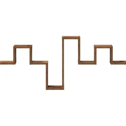 vidaXL Estanterías-Estante de pared Madera vieja 104.5 x 43 x 10 cm