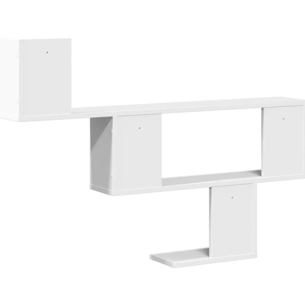 vidaXL Estanterías-Estante de pared madera de ingeniería 100x15x70 cm
