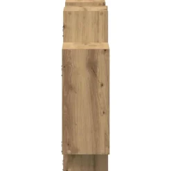 vidaXL Estanterías-Estante de pared madera ingeniería artisian 159x18x65 cm